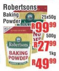 Devland Cash And Carry Robertsons Baking Powder 25x50g offer