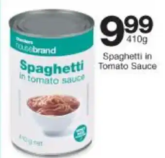 Checkers Spaghetti Tomato Sauce 410g offer