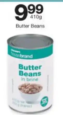Checkers Butter Beans 410g offer