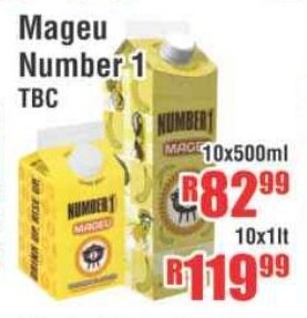 Devland Cash And Carry Mageu Number 1 TBC 10x500ml offer