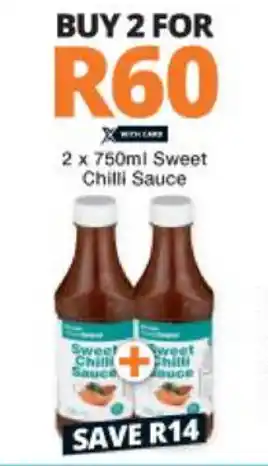 Checkers Sweet Chili Sauce 2x750ml offer
