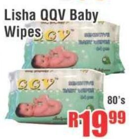 Devland Cash And Carry Lisha QQV Baby Wipes 80's offer