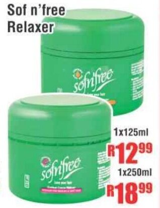 Devland Cash And Carry Sof n'free Relaxer 1x125ml offer