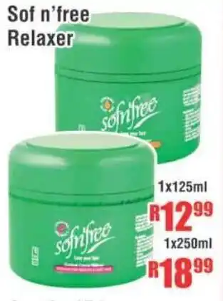 Devland Cash And Carry Sof n'free Relaxer 1x250ml offer