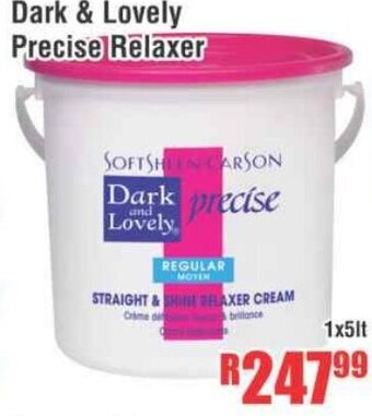 Devland Cash And Carry Dark & Lovely Precise Relaxer 1x5lt offer