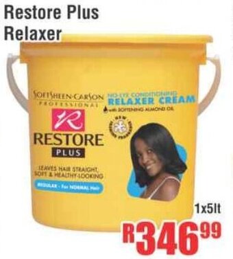 Devland Cash And Carry Restore Plus Relaxer 1x5lt offer