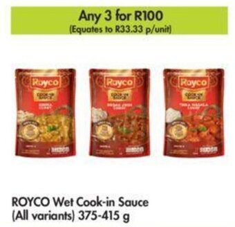 Makro Royco Wet Cook-in Sauce (all variants) 375-415g offer