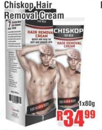 Devland Cash And Carry Chiskop Hair Removal Cream 1x80g offer