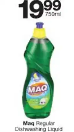 Checkers Maq Regular Dishwashing Liquid 750ml offer