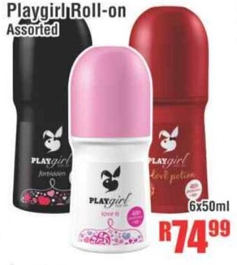 Playgirl Roll-on 6x50ml
