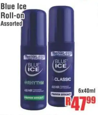 Devland Cash And Carry Blue Ice Roll-on 6x40ml offer