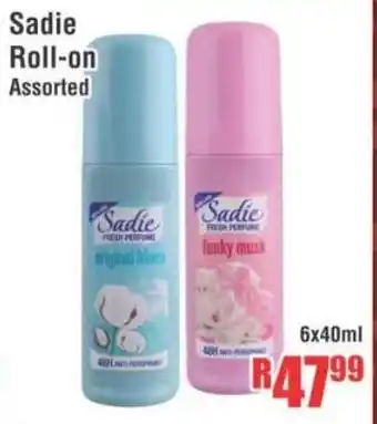 Devland Cash And Carry Sadie Roll-on 6x40ml offer