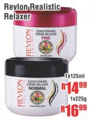 Devland Cash And Carry Revlon Realistic Relaxer 1x125ml offer