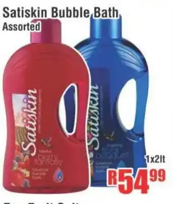 Satiskin Bubble Bath 1x2lt