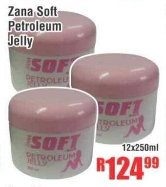 Devland Cash And Carry Zana Soft Petroleum Jelly 12x250ml offer