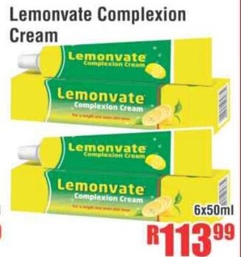 Devland Cash And Carry Lemonvate Complexion Cream 6x50ml offer