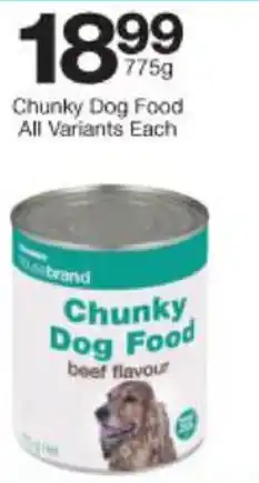 Checkers Chunky Dog Food All 775g offer