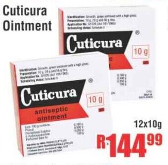 Devland Cash And Carry Cuticura Ointment 12x10g offer