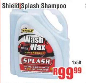 Devland Cash And Carry Shield Splash Shampoo 1x5lt offer