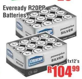 Devland Cash And Carry Eveready R20PP Batteries 1x12's offer