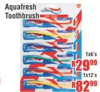 Devland Cash And Carry Aquafresh Toothbrush 1x12's offer