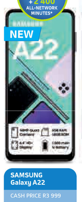 Telkom Samsung Galaxy A22 offer