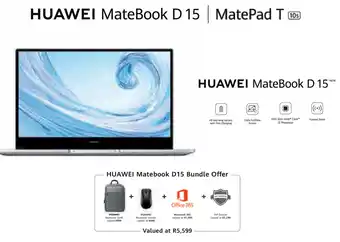 Telkom Huawei MateBook D 15 offer