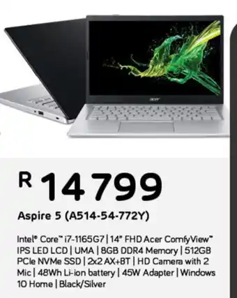 Computer Mania Acer - Aspire 5 (A514-54-772Y) offer