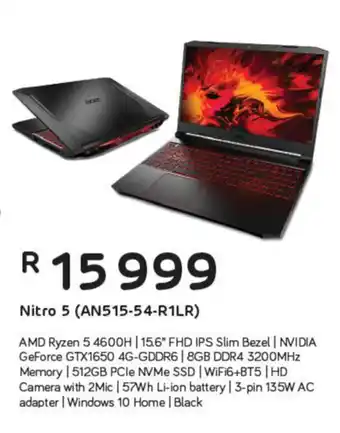 Computer Mania Acer - Nitro 5 (AN515-54-R1LR) offer