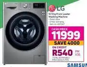 Game Lg 10.5kg front loader offer