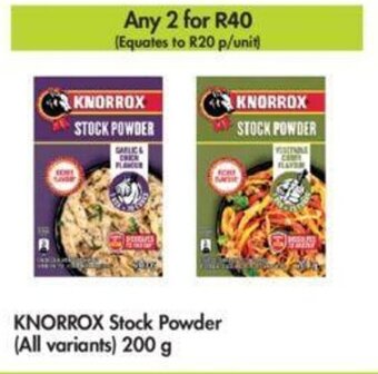 Makro Knorrox Stock Powder (all variants) 200g offer
