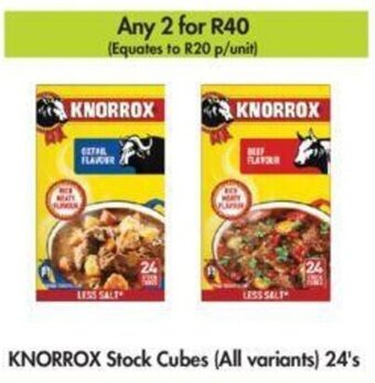 Makro Knorrox Stock Cubes (all variants) 24's offer