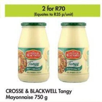 Makro Crosse & Blackwell Tangy Mayonnaise 750g offer