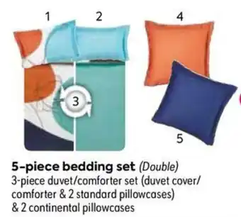 HomeChoice 5-piece Bedding Set (Double) offer