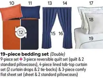 HomeChoice 19-piece Bedding Set (Double) offer