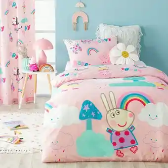 HomeChoice Peppa pig happy 5-piece deluxe duvet set offer