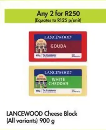 Makro Lancewood Cheese Block (all variants) 900g offer