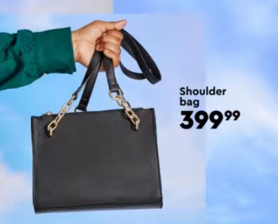Shoulder bag offer at Edgars