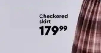 Skirt chechered