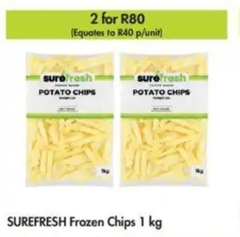 Makro Surefresh Frozen Chips 1 kg offer