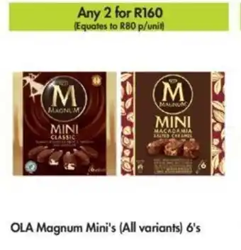 Makro Ola Magnum Mini's (all variants) 6's offer