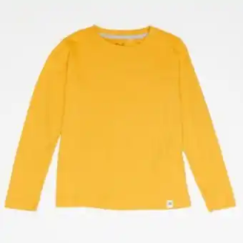 Pick n pay ob plain ls t-shirt mustard