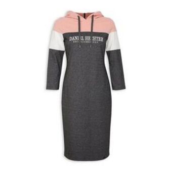 Colourblocked column dress