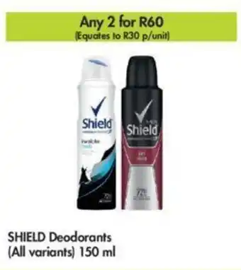 Makro Shield Deodorants (all variants) 150ml offer