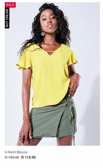 Rage V-neck blouse offer