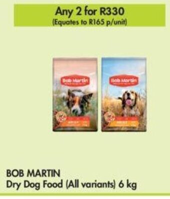 Makro Bob Martin Dry Dog Food (all variants) 6kg offer