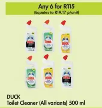 Makro Duck Toilet Cleaner (all variants) 500ml offer