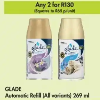 Makro Glade Automatic Refill (all variants) 269ml offer