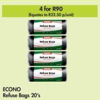 Makro Econo Refuse Bags 20's offer
