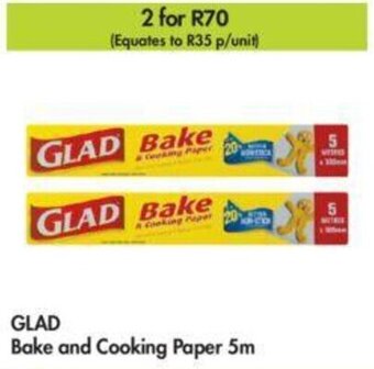 Makro Glad Bake and Cooking Paper 5m offer